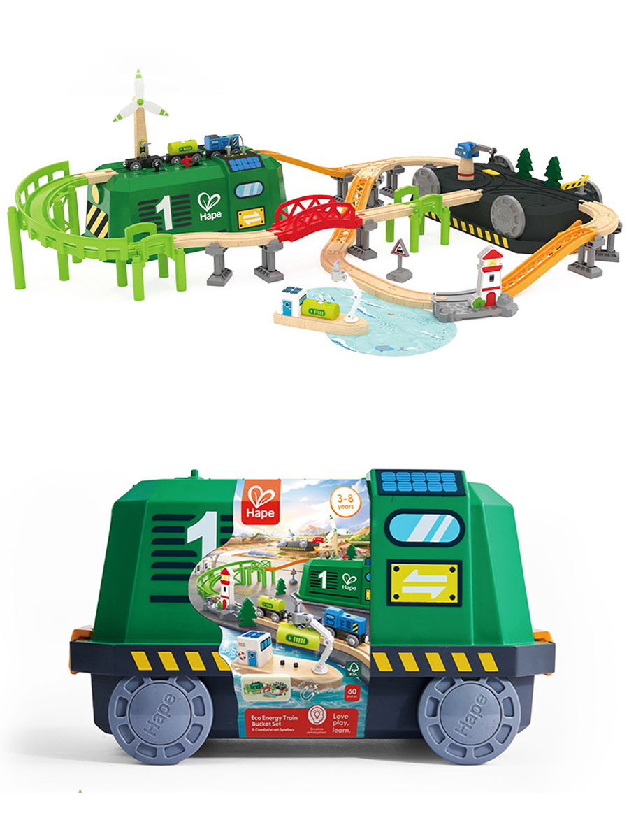 Набор железнодорожный Hape E3885_HP - фото 11