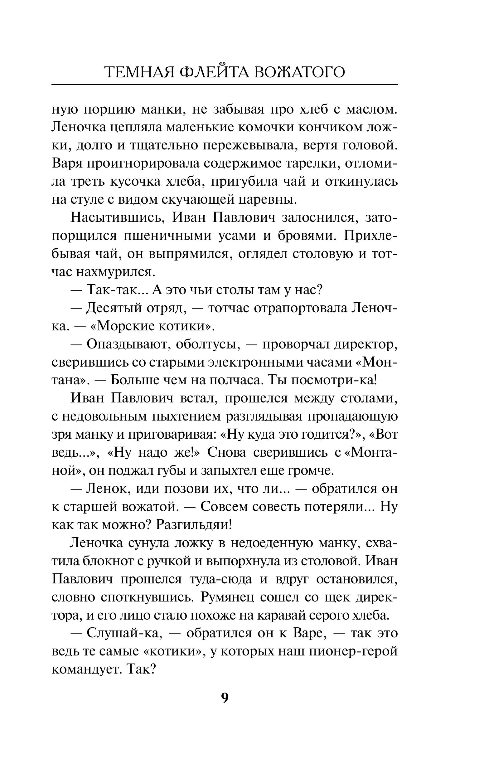 Книга Эксмо Темная флейта вожатого - фото 4