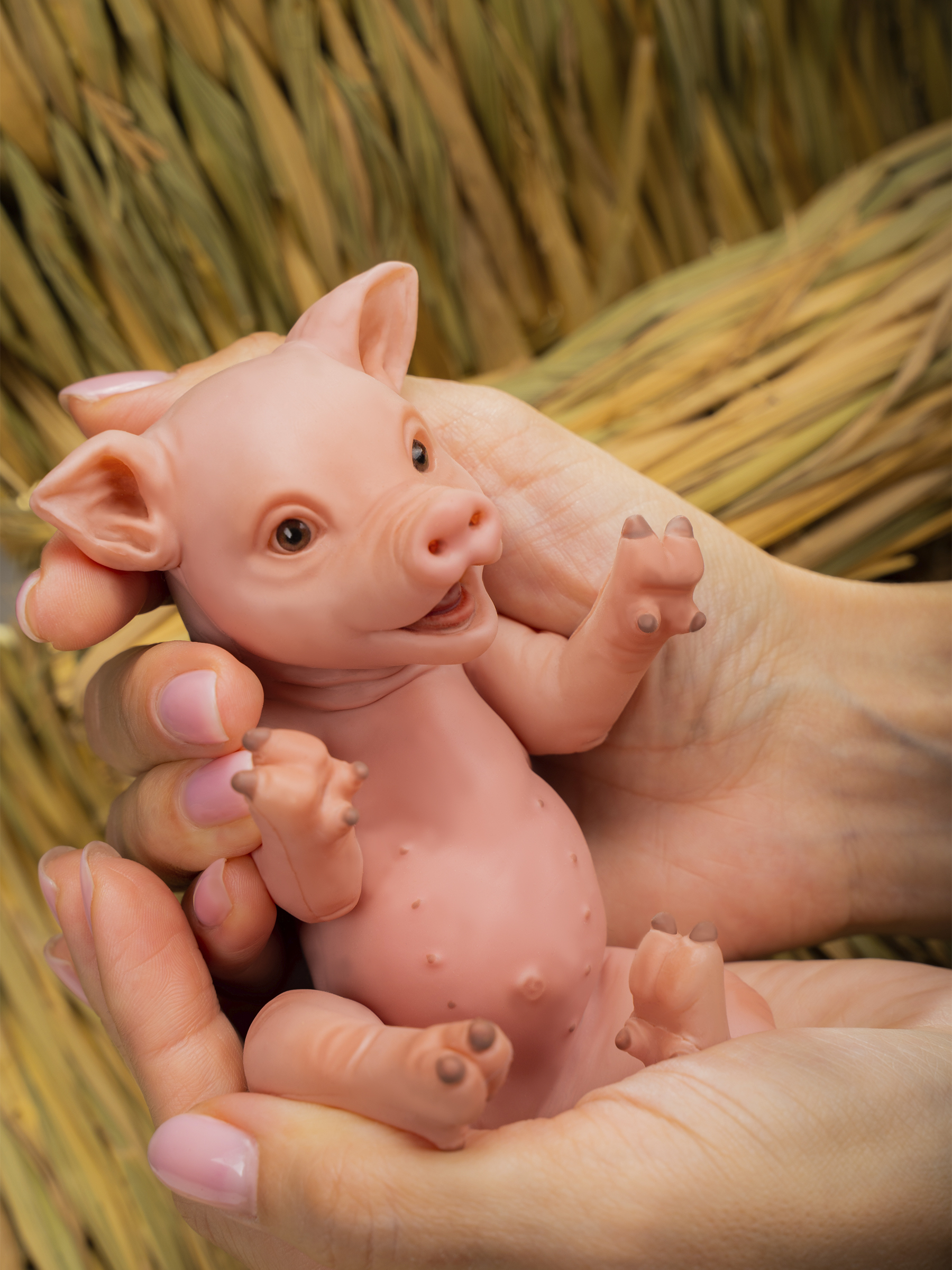 Кукла мини Magic Manufactory Magic Pets Свинка высота 16 см 4631171558326 - фото 19