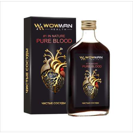 Эликсир WowMan для давления Number 1 in Nature Pure blood