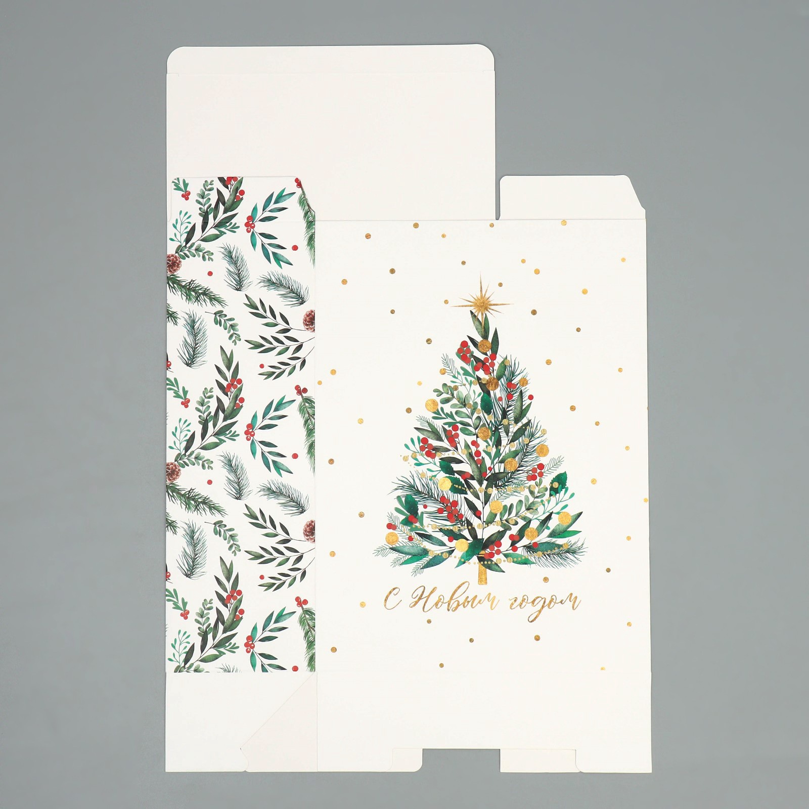 Коробка складная Дарите Счастье "Елочка", 22 х 30 х 10 см - фото 6