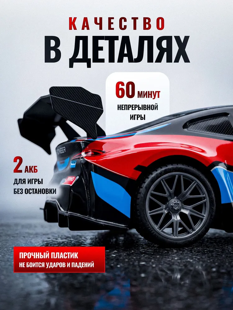 Автомобиль РУ NEEDCARS BMW БМВ 1:24 - фото 2