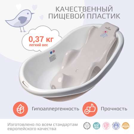 Горка для купания KidWick Аква гранд серый