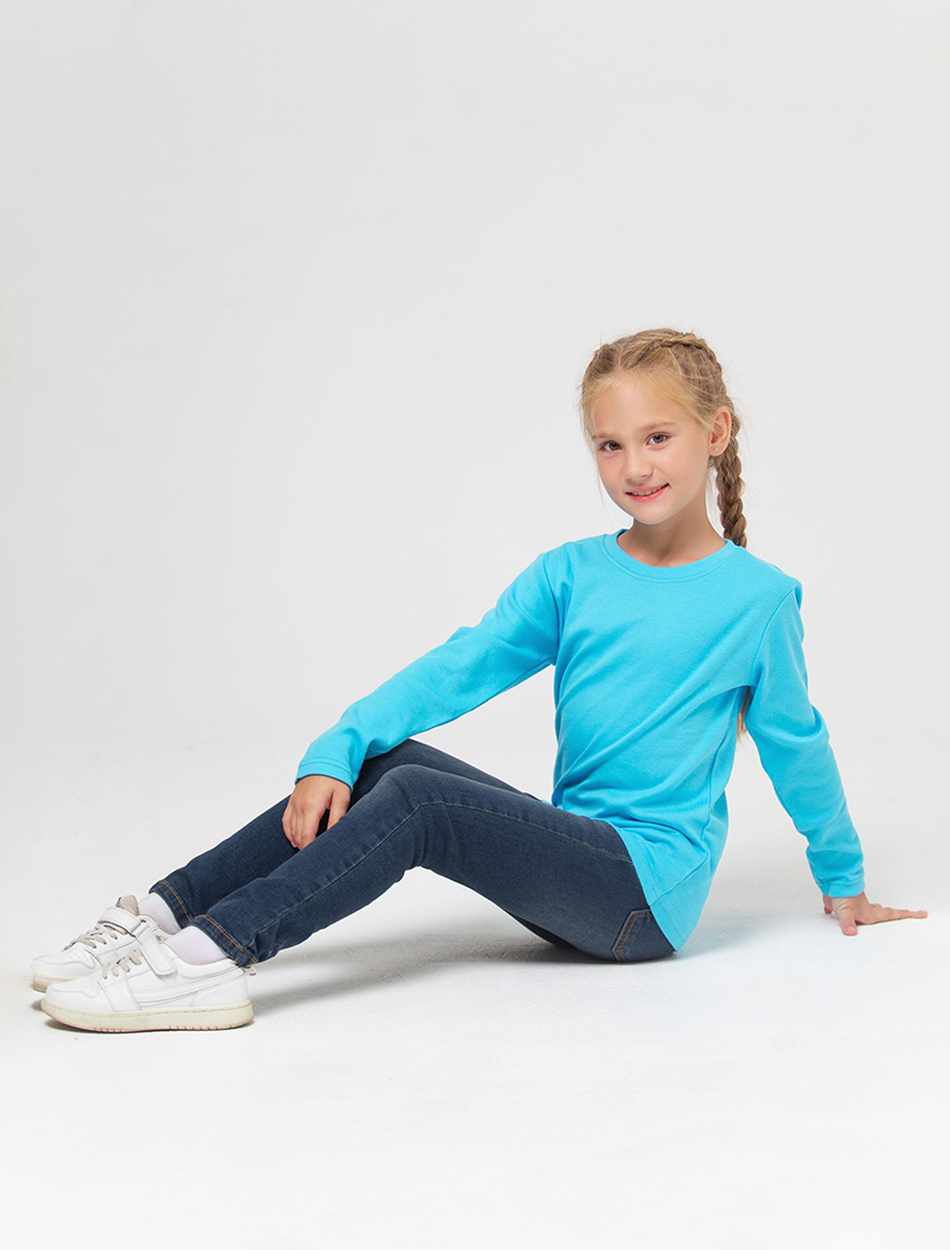 Лонгслив HappyFox HF5502бирюза - фото 3