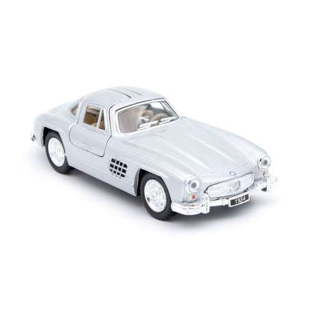 Автомобиль KINSMART Mercedes 300SL 1954 серебристая