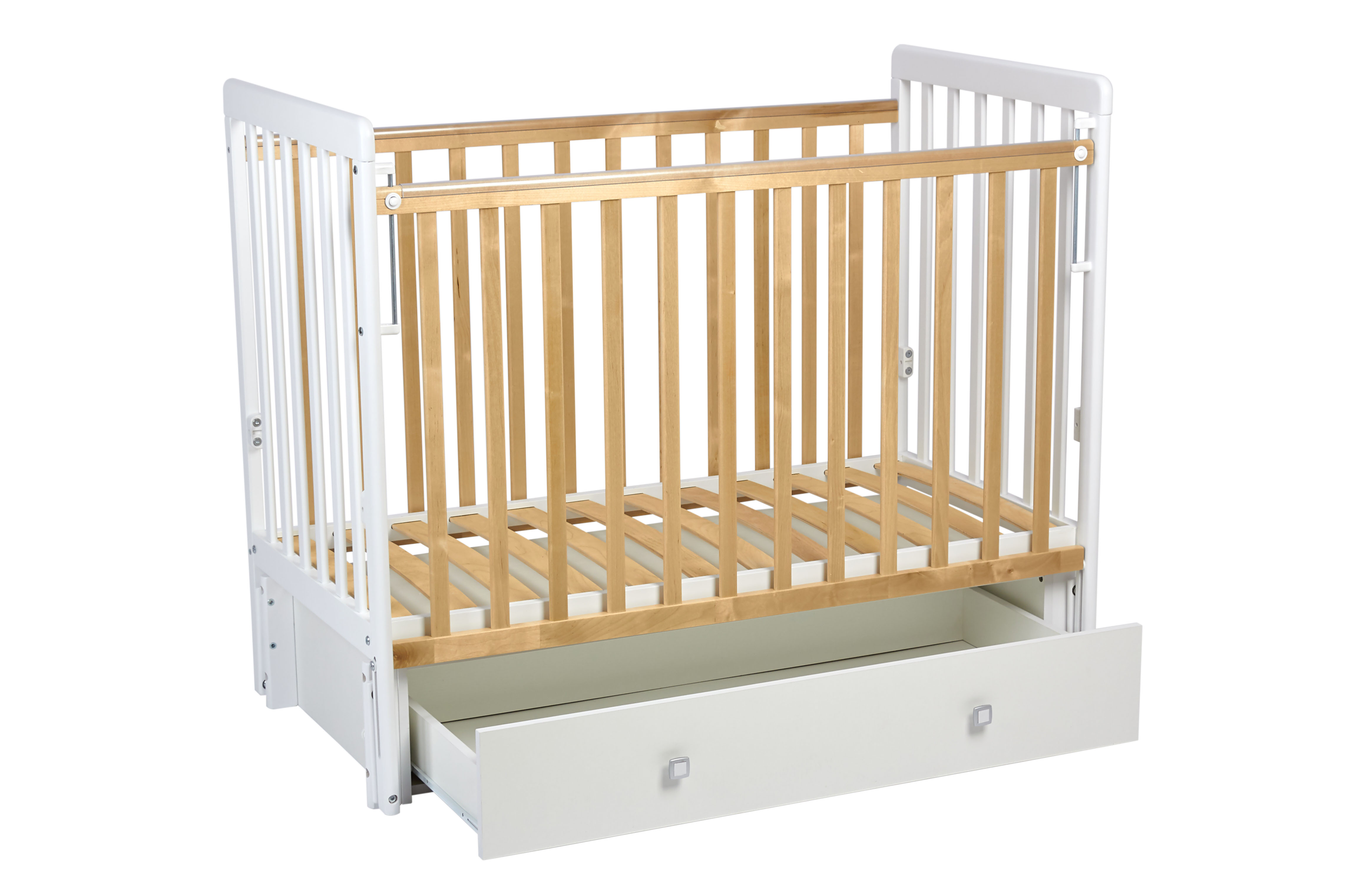 Детская кроватка Polini kids прямоугольная, универсальный маятник - фото 4