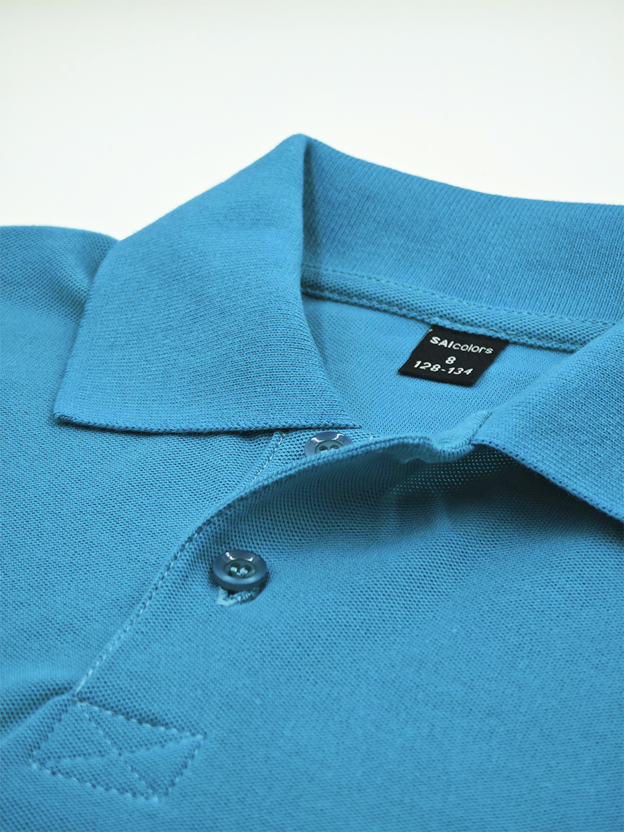 Футболка-поло SAIColors СКДП_БИРЮЗ - фото 2