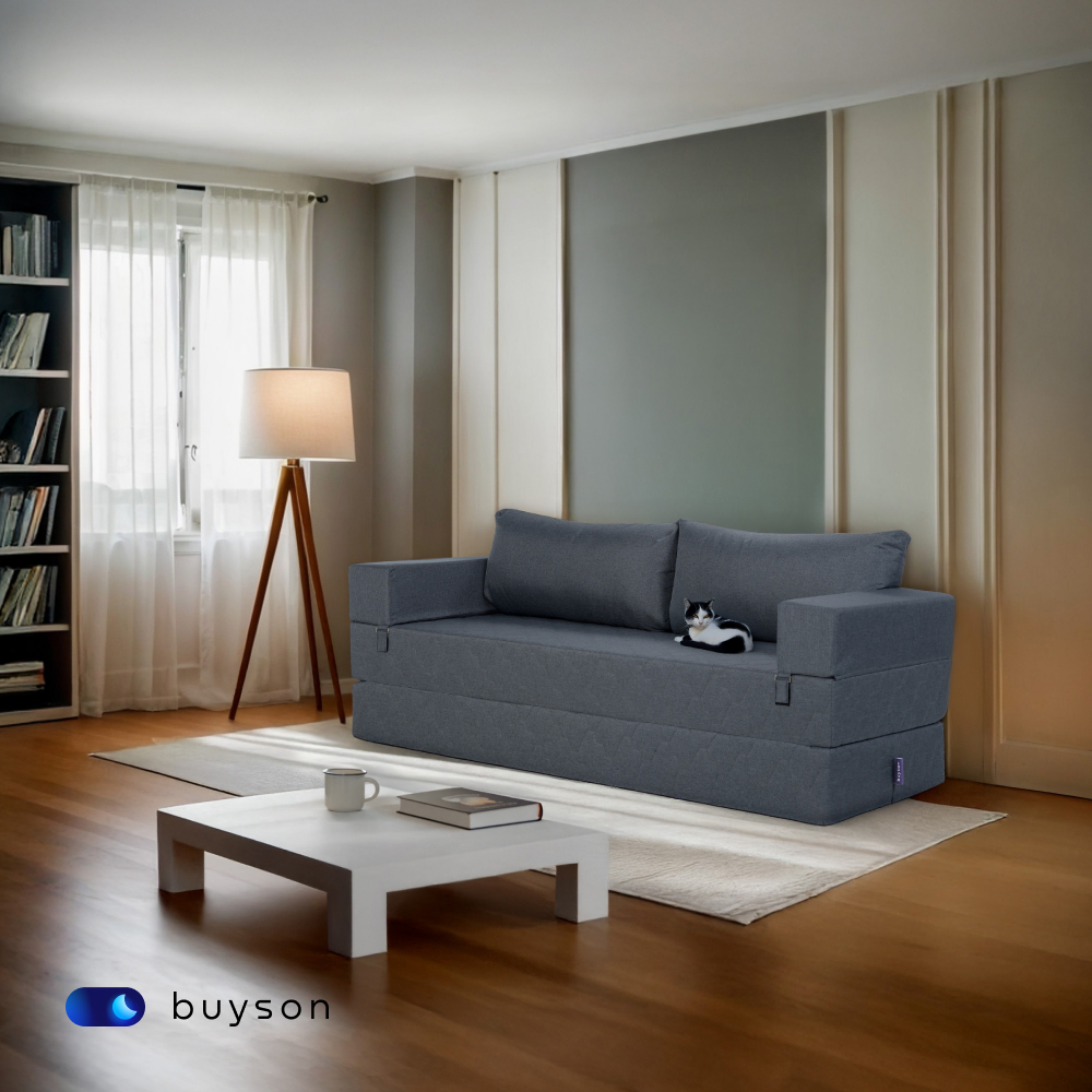 Диван buyson BuyDream Plus синий - фото 18