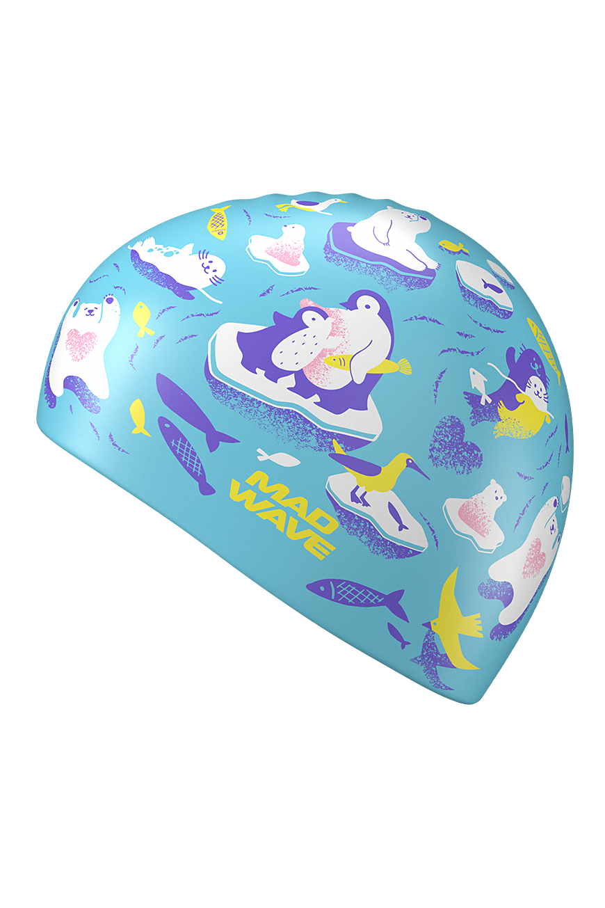 Шапочка для плавания Mad Wave Arctic - фото 3