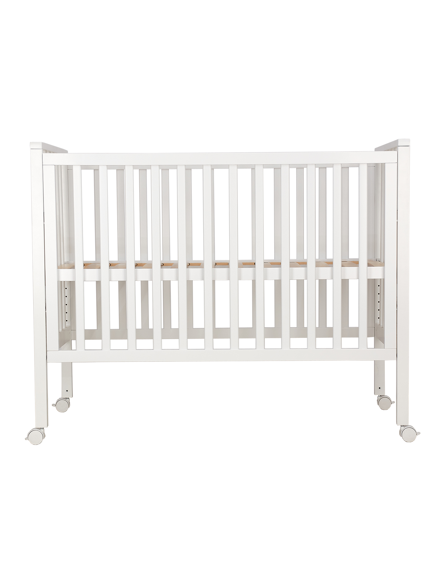 Детская кроватка Sweet Baby Luna с матрасом, без маятника (белый) - фото 11