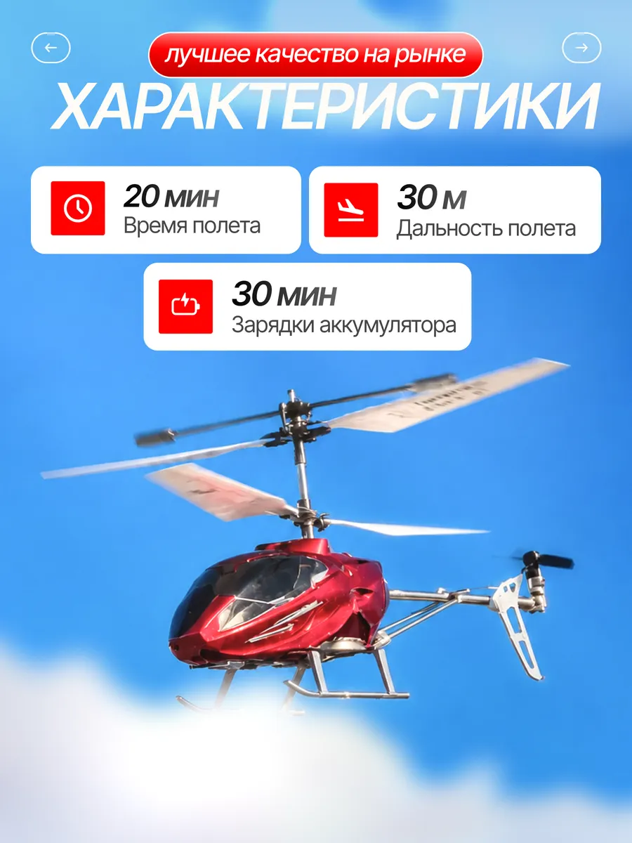 Вертолет РУ MiniMinds 1:28 - фото 4