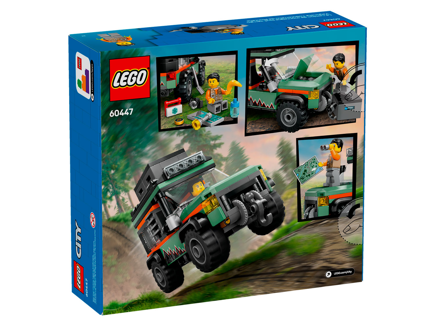 Конструктор LEGO City Внедорожник 60447 221 дет. - фото 8