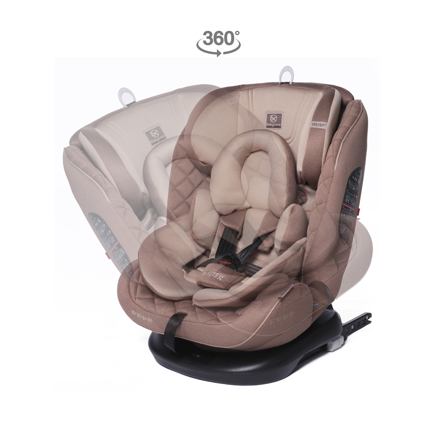 Автокресло BabyCare Shelter Isofix 0+/1/2/3 (0-36 кг) - фото 3