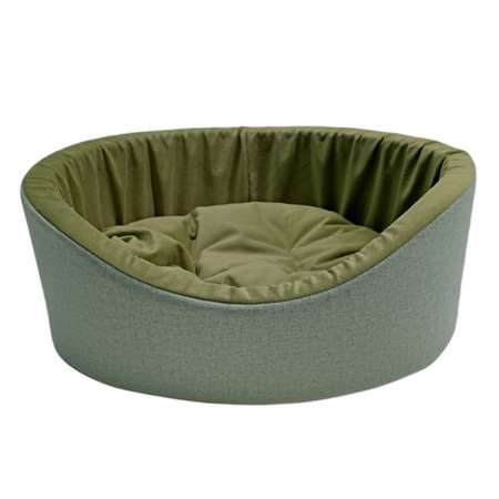 Лежанка для животных Homepet Montana 49*43*17см Фисташково-зеленый