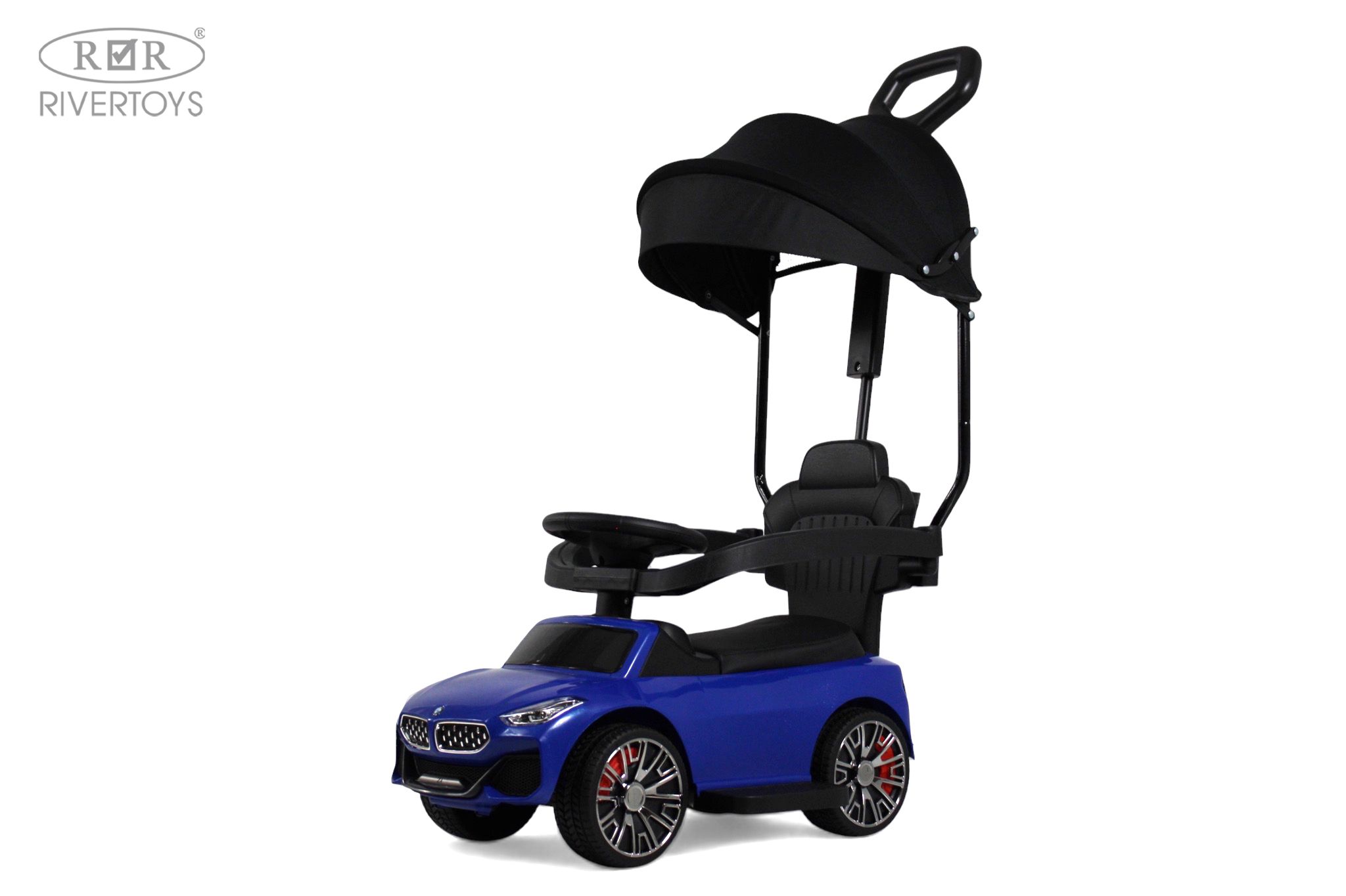 Каталка RIVERTOYS Z005ZZ-BP-BLUE синий - фото 1