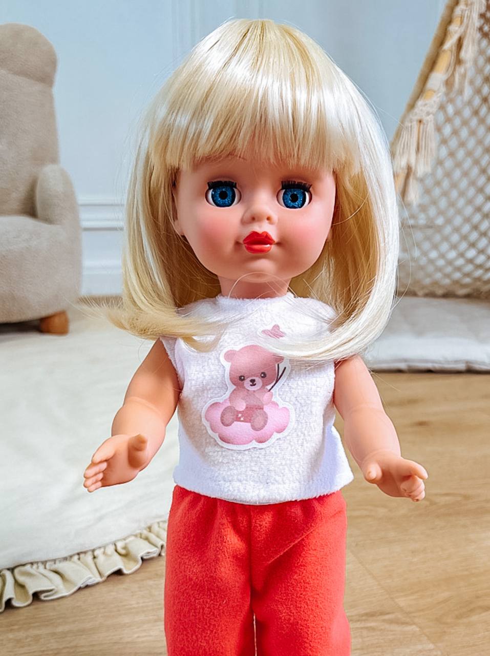 Кукла классическая СТРАНА КУКОЛ большая разговаривающая высота 40 см 25-18.3 - фото 12