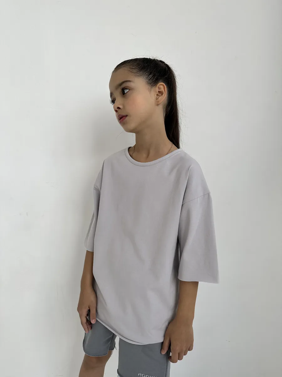 Футболка ROOMY ESSENCE BASICshirt/grey - фото 5