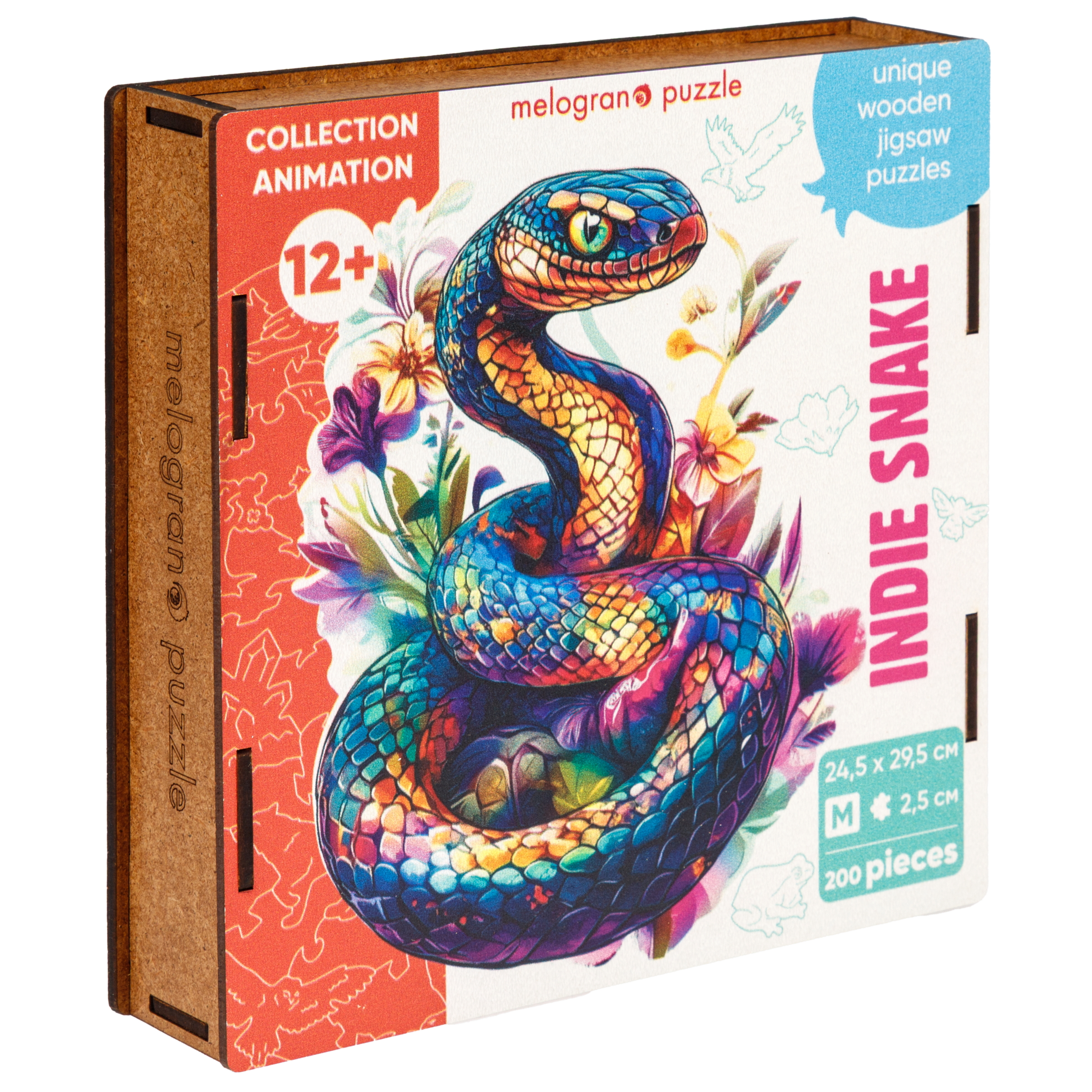 Пазл Melograno puzzle деревянный - фото 6