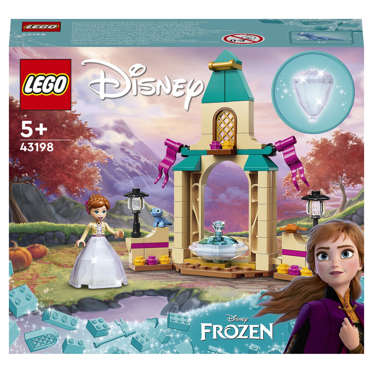Конструктор LEGO Disney Princess Двор замка Анны 74 дет. - фото 2