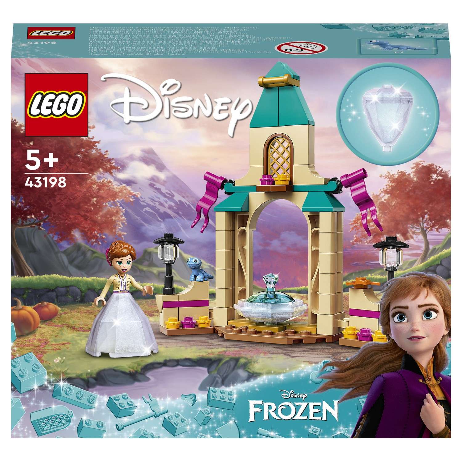 Конструктор LEGO Disney Princess Двор замка Анны 74 дет. - фото 2