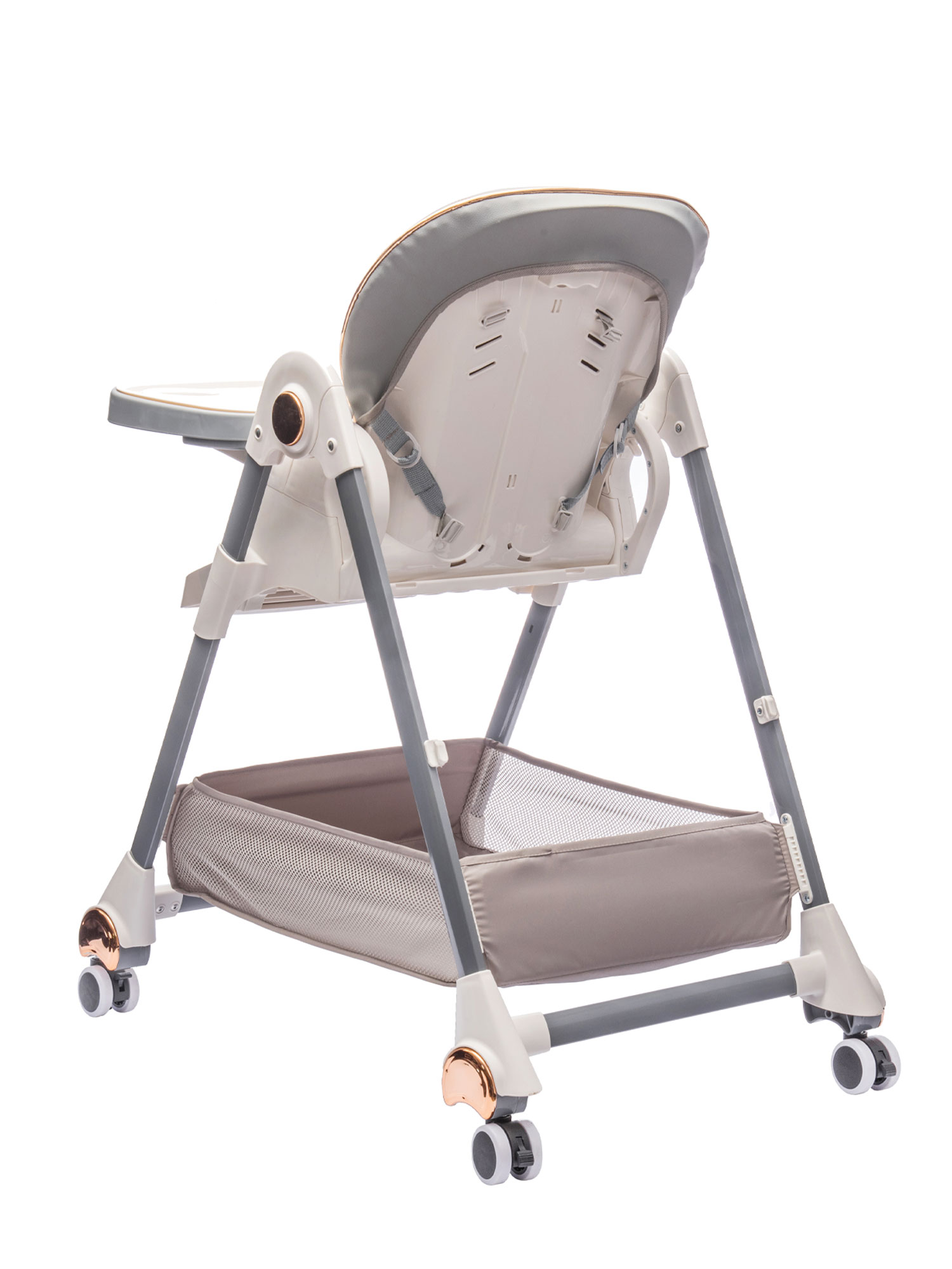 Стульчик для кормления TOMMY Chair-621 серый - фото 7