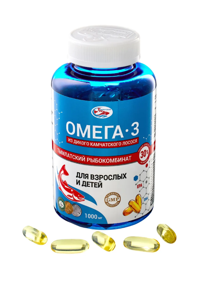 Омега 3 Тымлатский рыбокомбинат из дикого камчатского лосося - фото 3