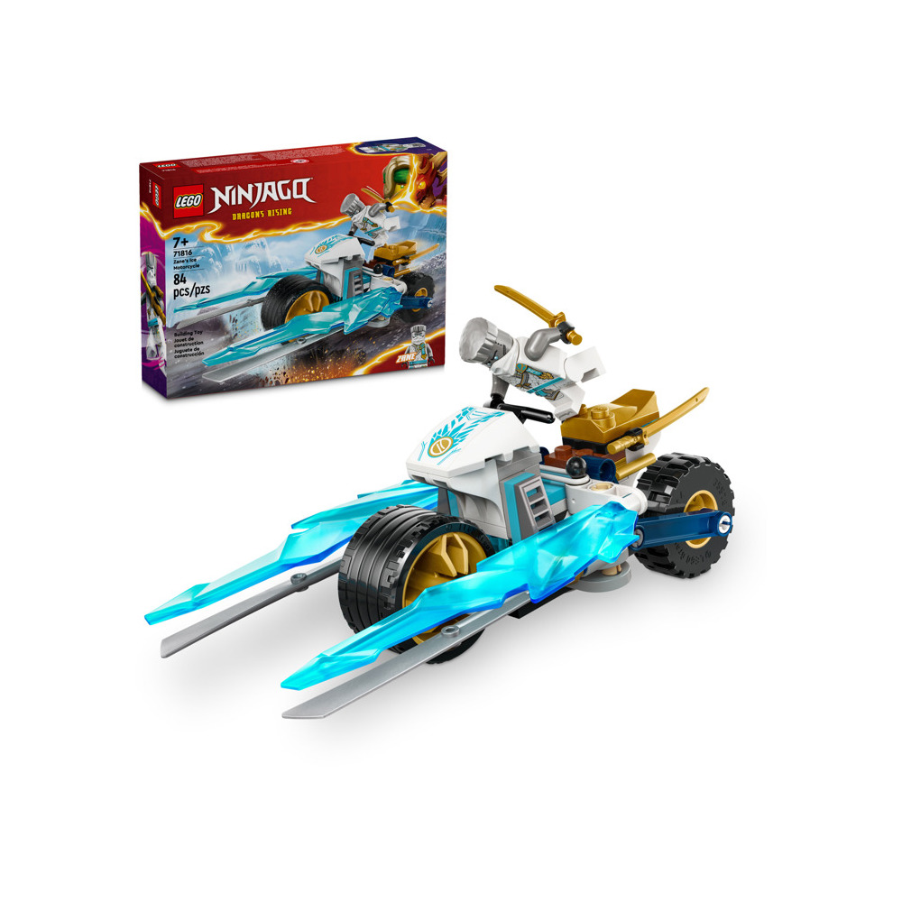 Конструктор LEGO NINJAGO Ледяной мотоцикл Зейна 71816 54 дет. - фото 1