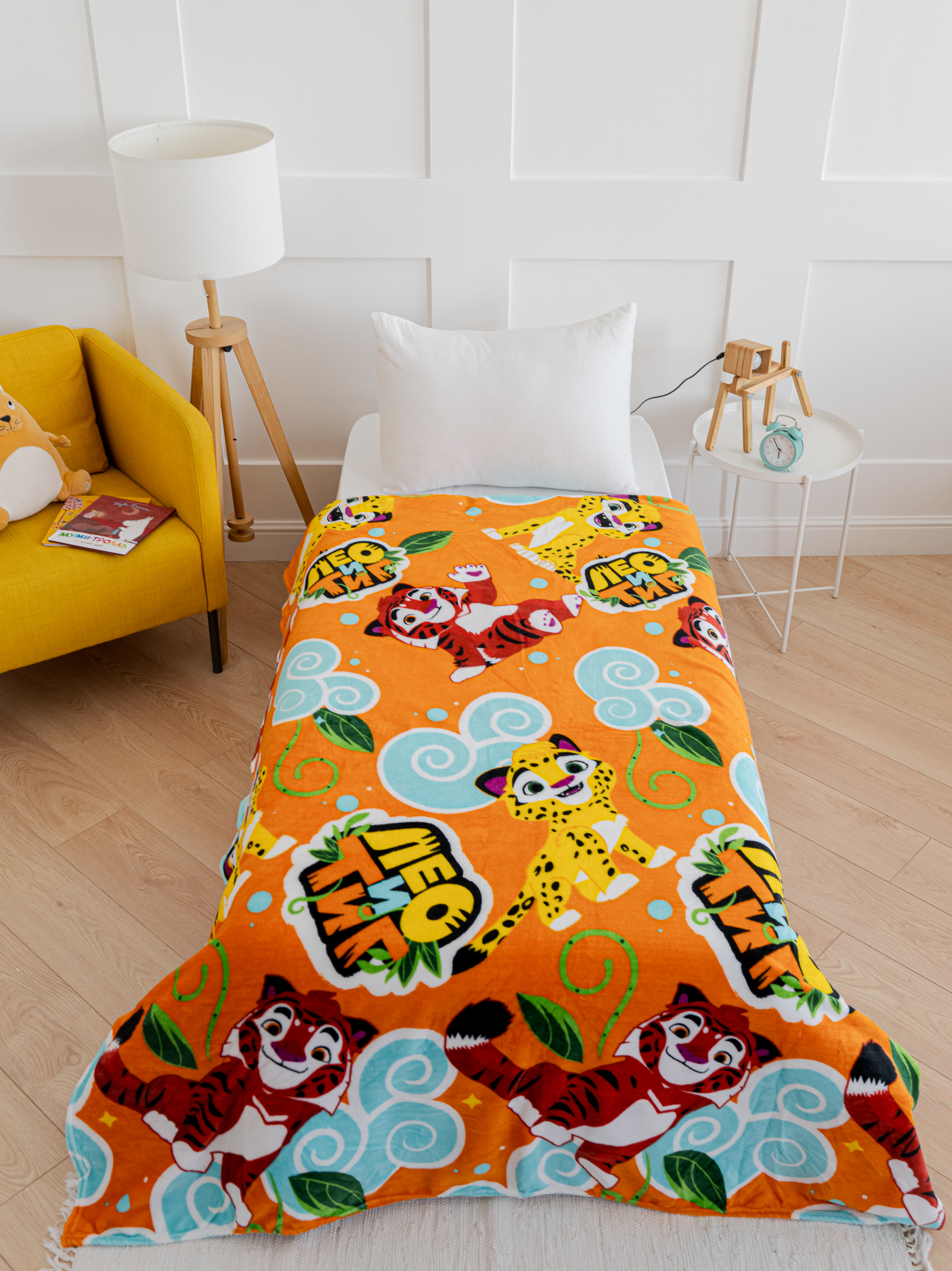 Плед Павлинка Аэро Софт Лео и Тиг 150 x 200 см - фото 3