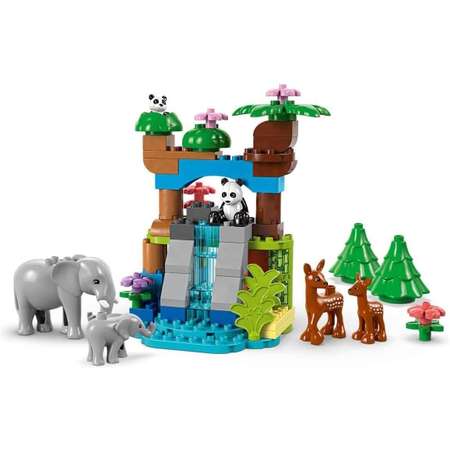Конструктор LEGO DUPLO Семейства диких животных блочный