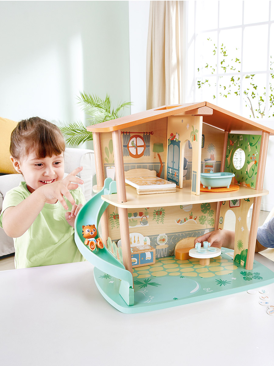 Домик для кукол Hape с мебелью E3412_HP - фото 1