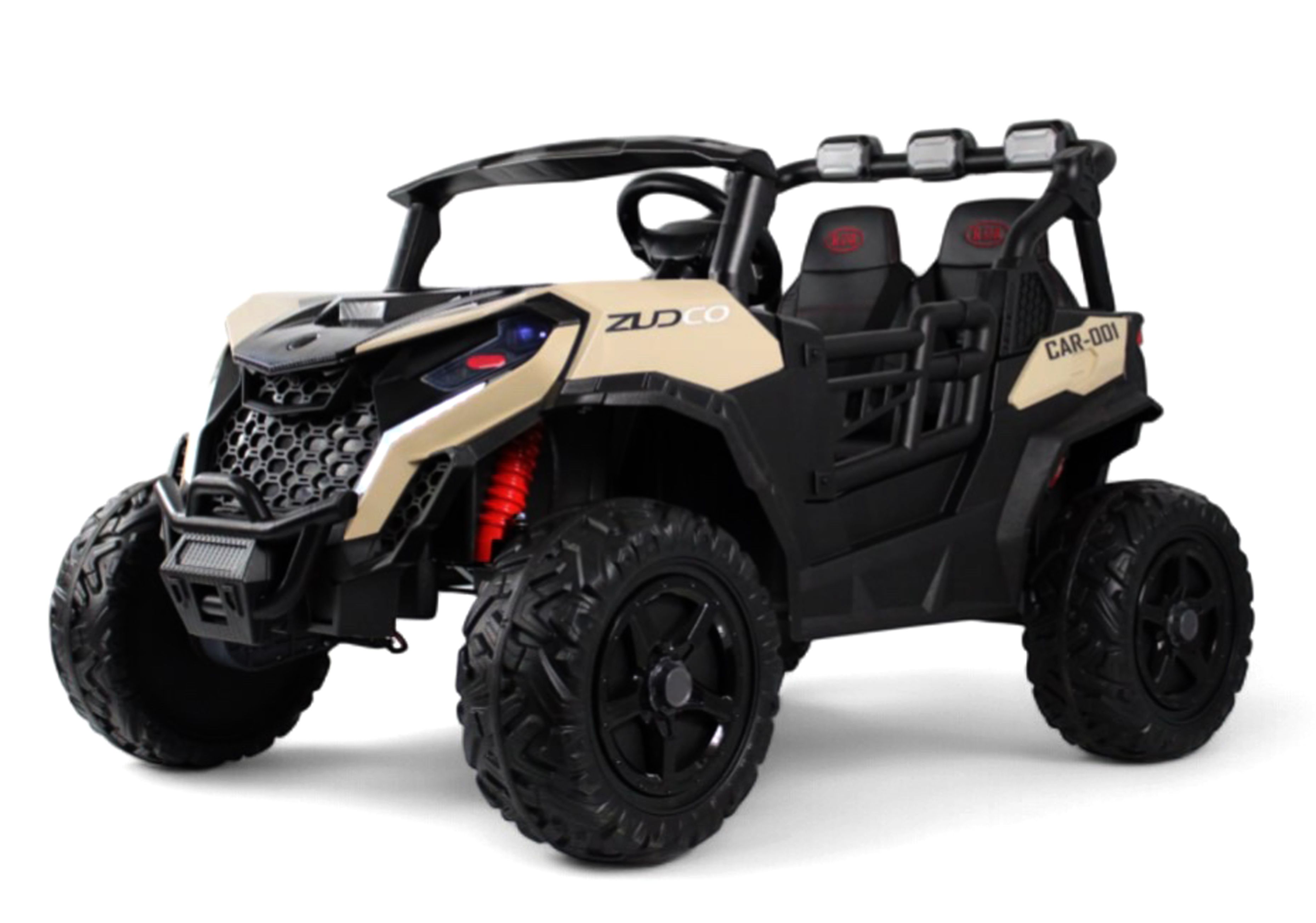 Электромобиль RIVERTOYS K555KK-BUGGY-BEIGE С пультом ДУ - фото 1