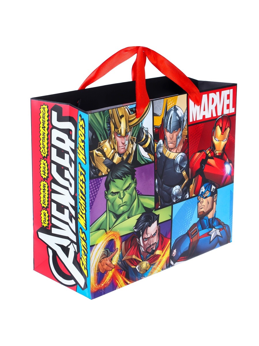 Пакет ламинированный Marvel Мстители 23х27х115 см - фото 4