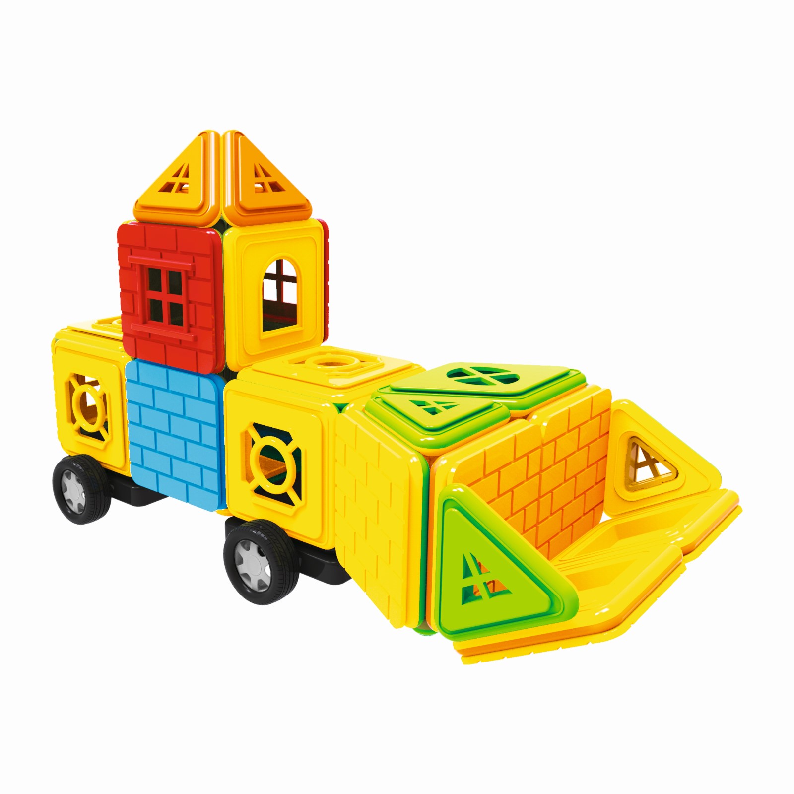 Конструктор Sima-Land Замок магнитный - фото 3