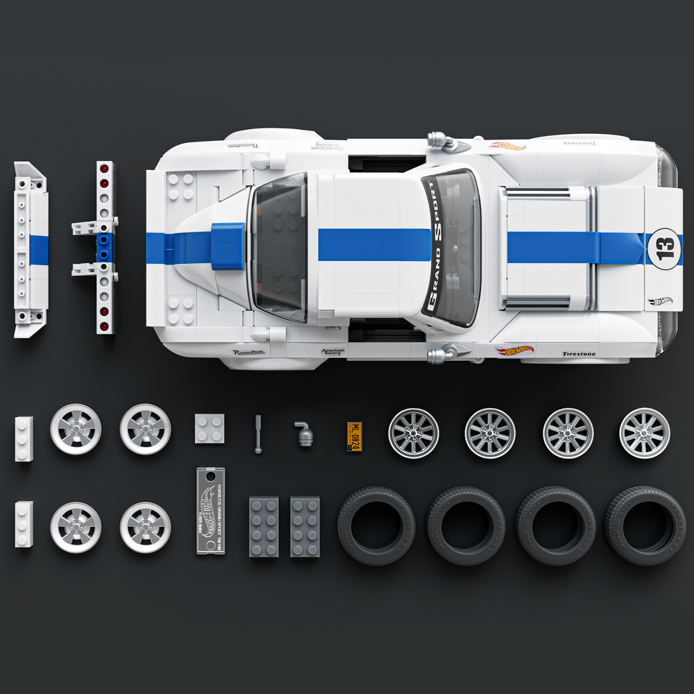 Конструктор Brick Shop Corvette Grand Sport 918 дет. - фото 10