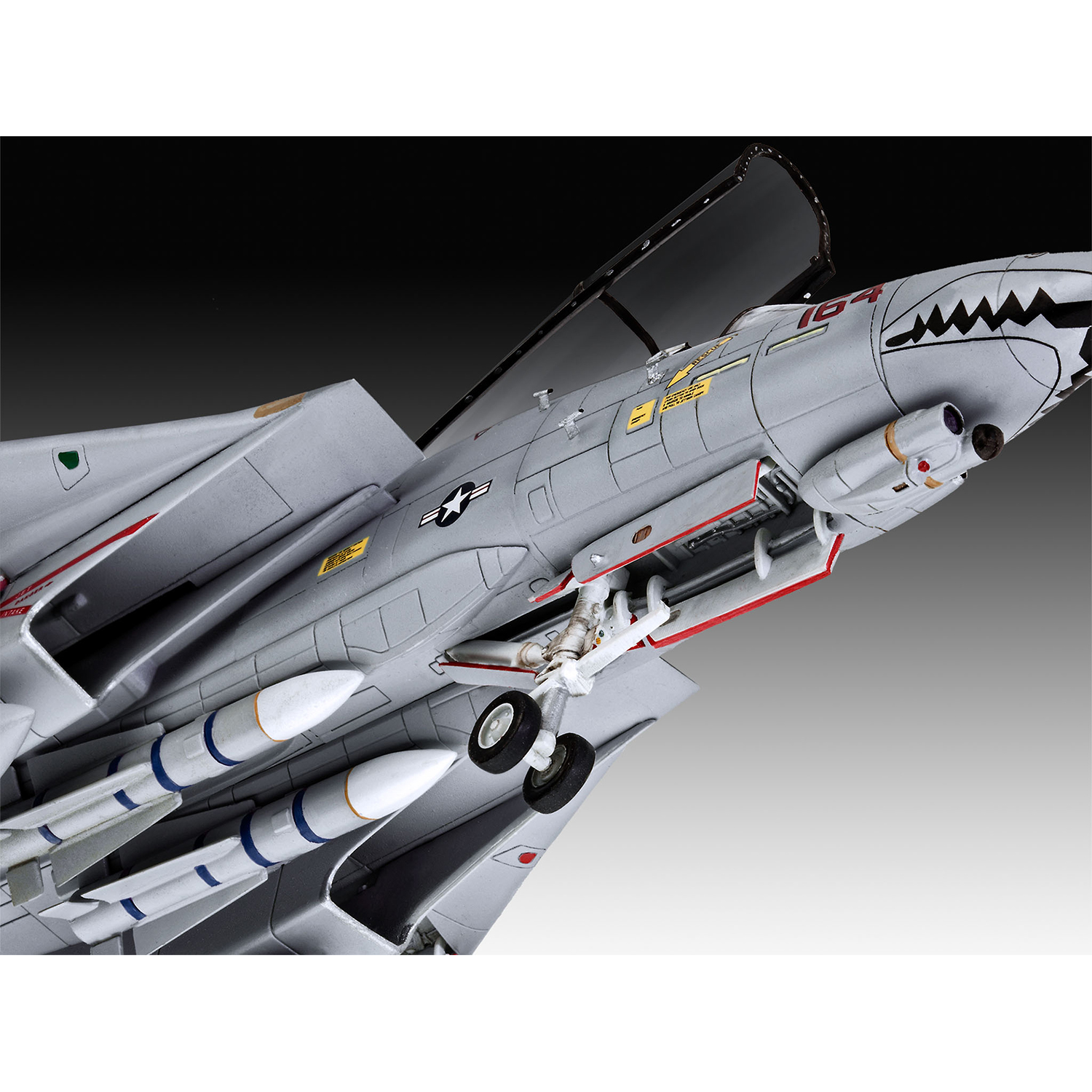 Сборная модель Revell Палубный истребитель Грумман F-14D Super Tomcat 03960 - фото 5