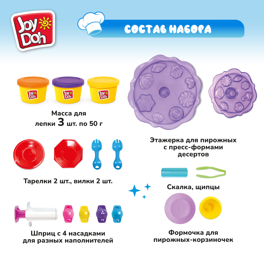 Масса для лепки Joy-Doh - фото 3