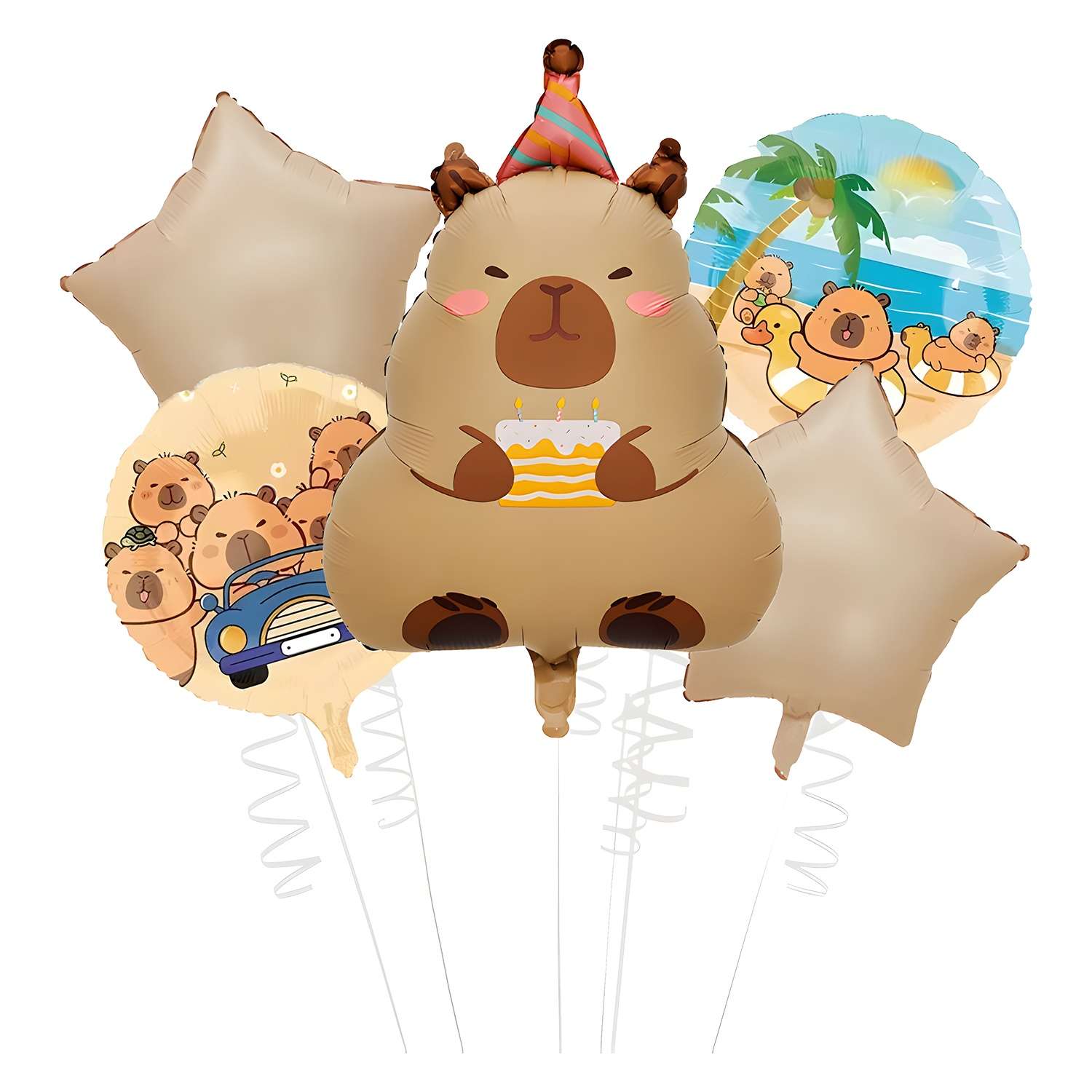 Набор воздушных шаров ё 5шт - фото 3