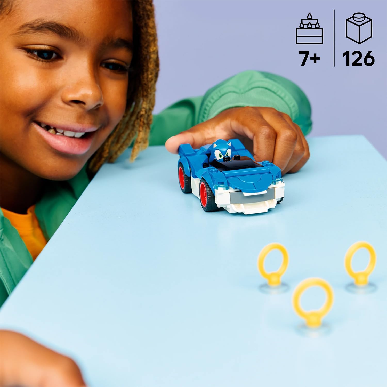 Конструктор LEGO Sonic the Hedgehog Скоростная звезда 126 дет. - фото 6