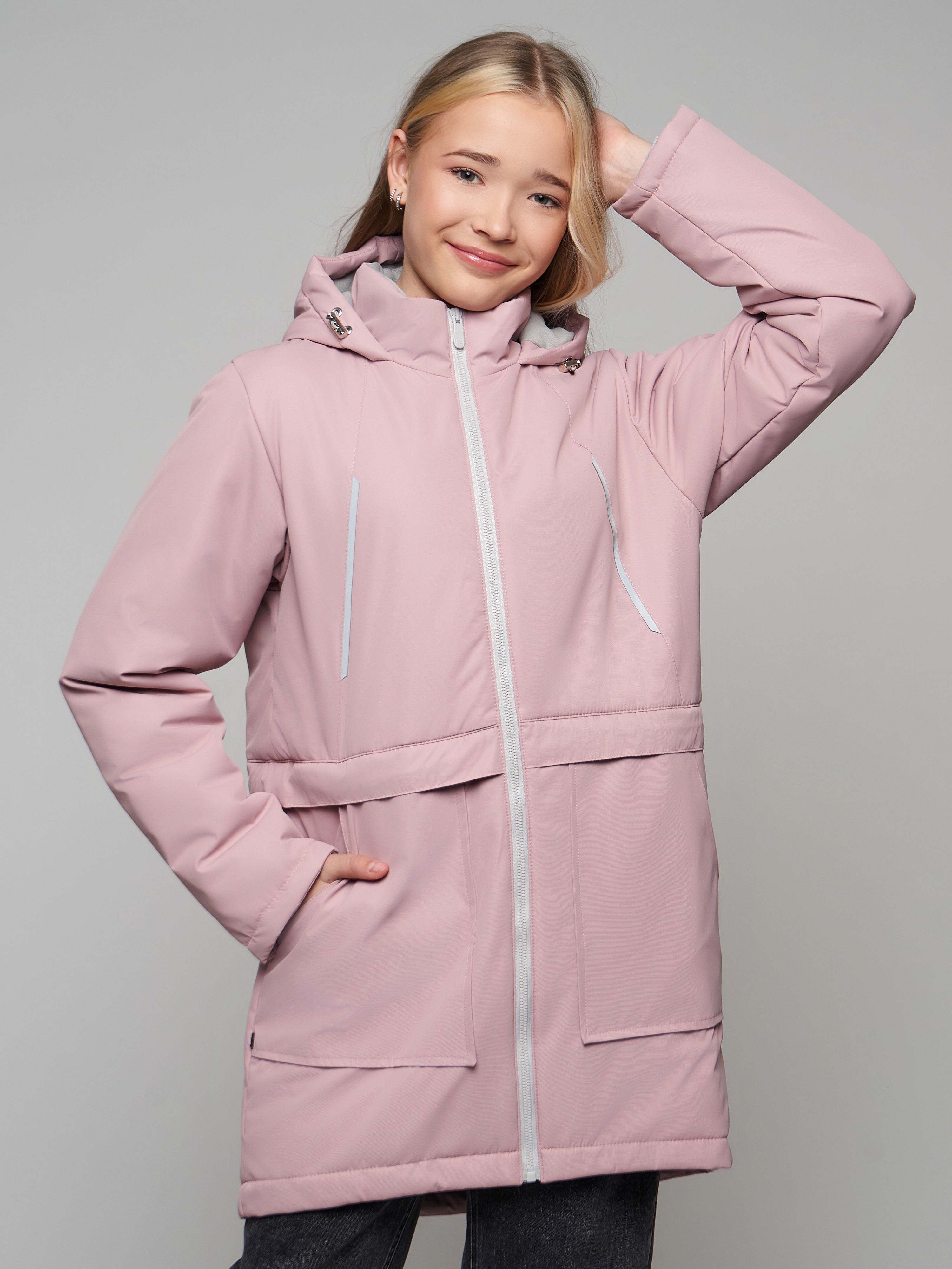 Куртка RODOS М-301/пудровый - фото 5