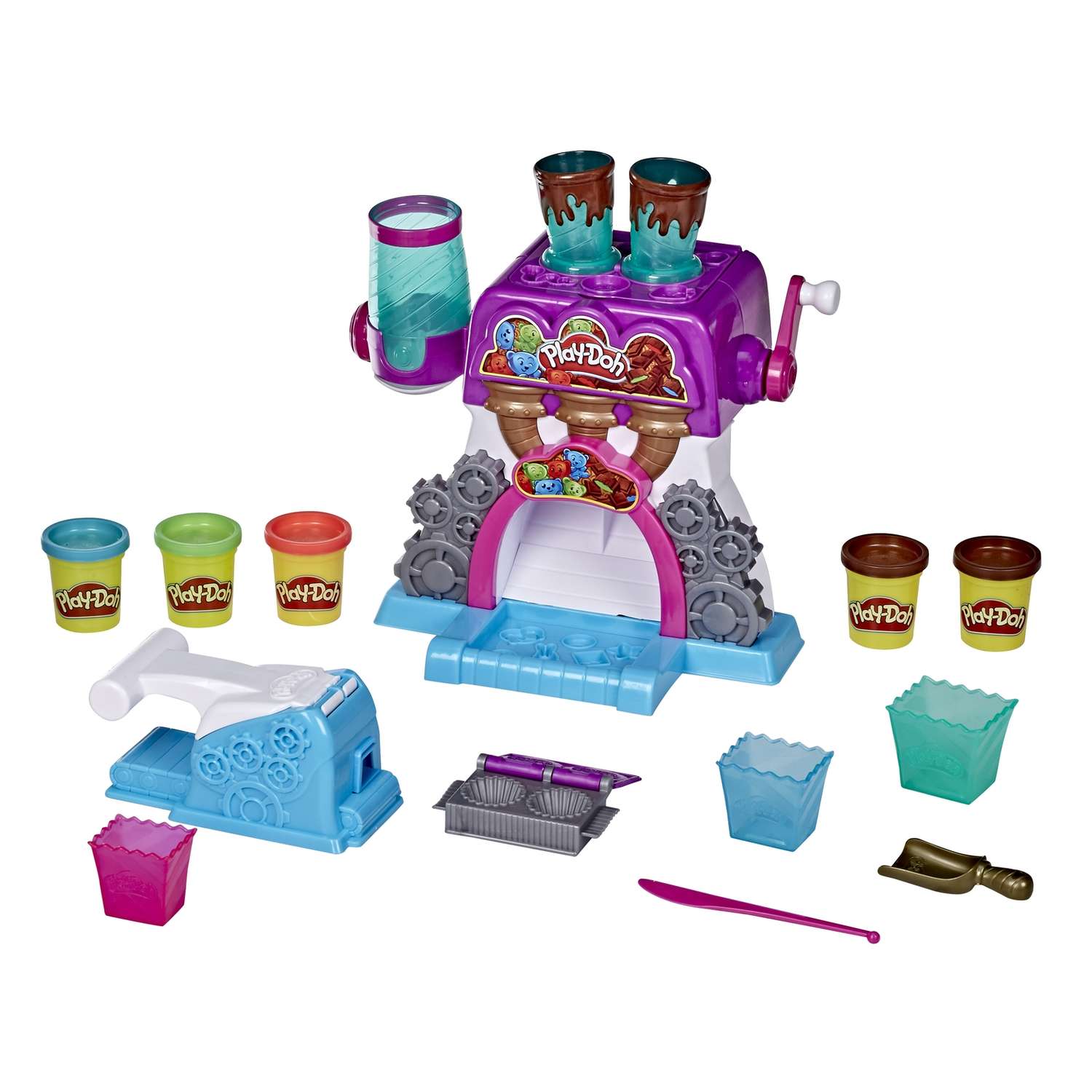 Пластилин Play-Doh Конфетная фабрика - фото 1