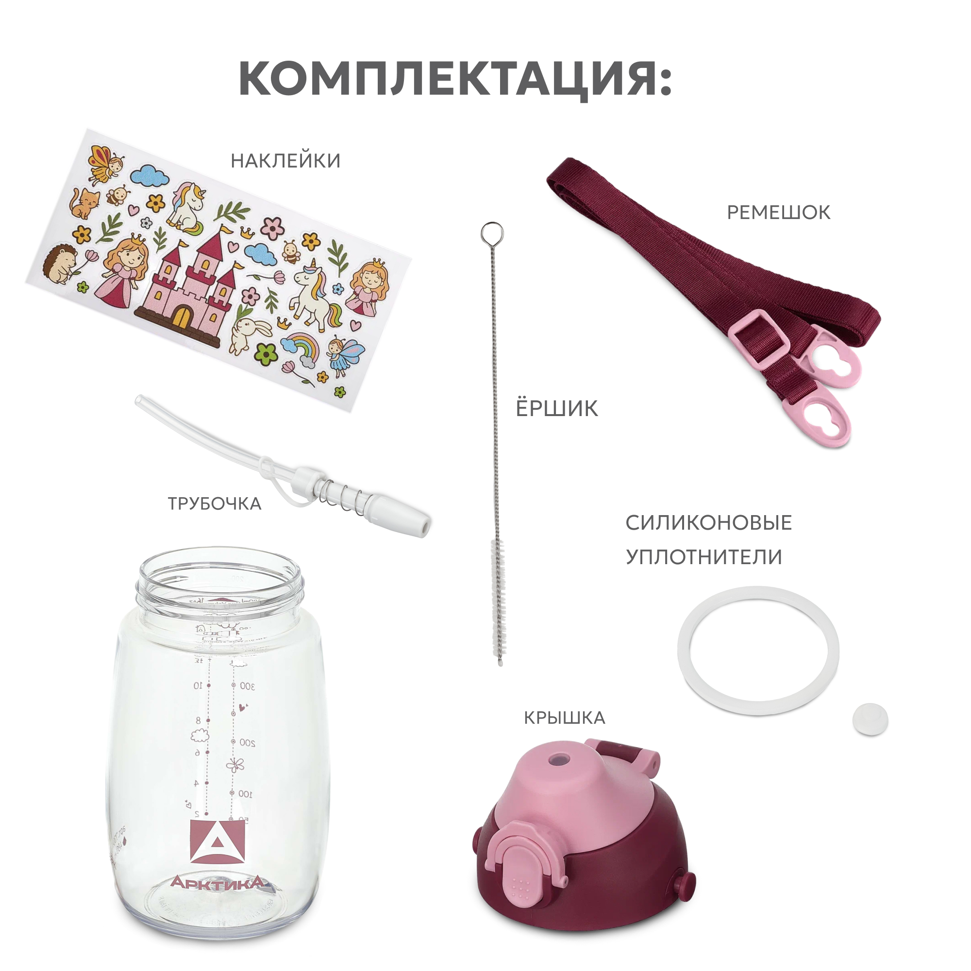 Бутылочка Арктика 480 мл - фото 3