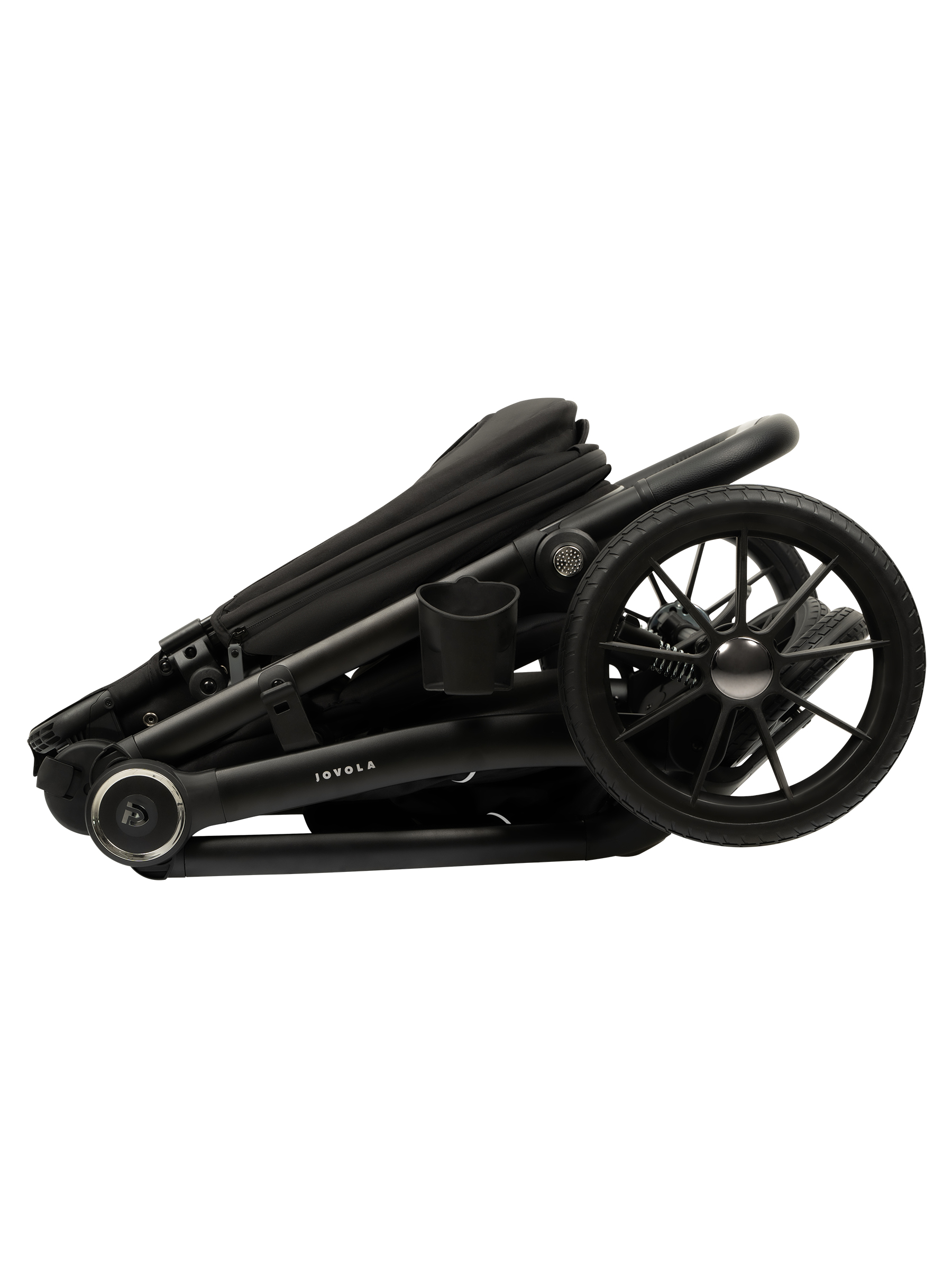 Коляска прогулочная JOVOLA LYRA черный - фото 34