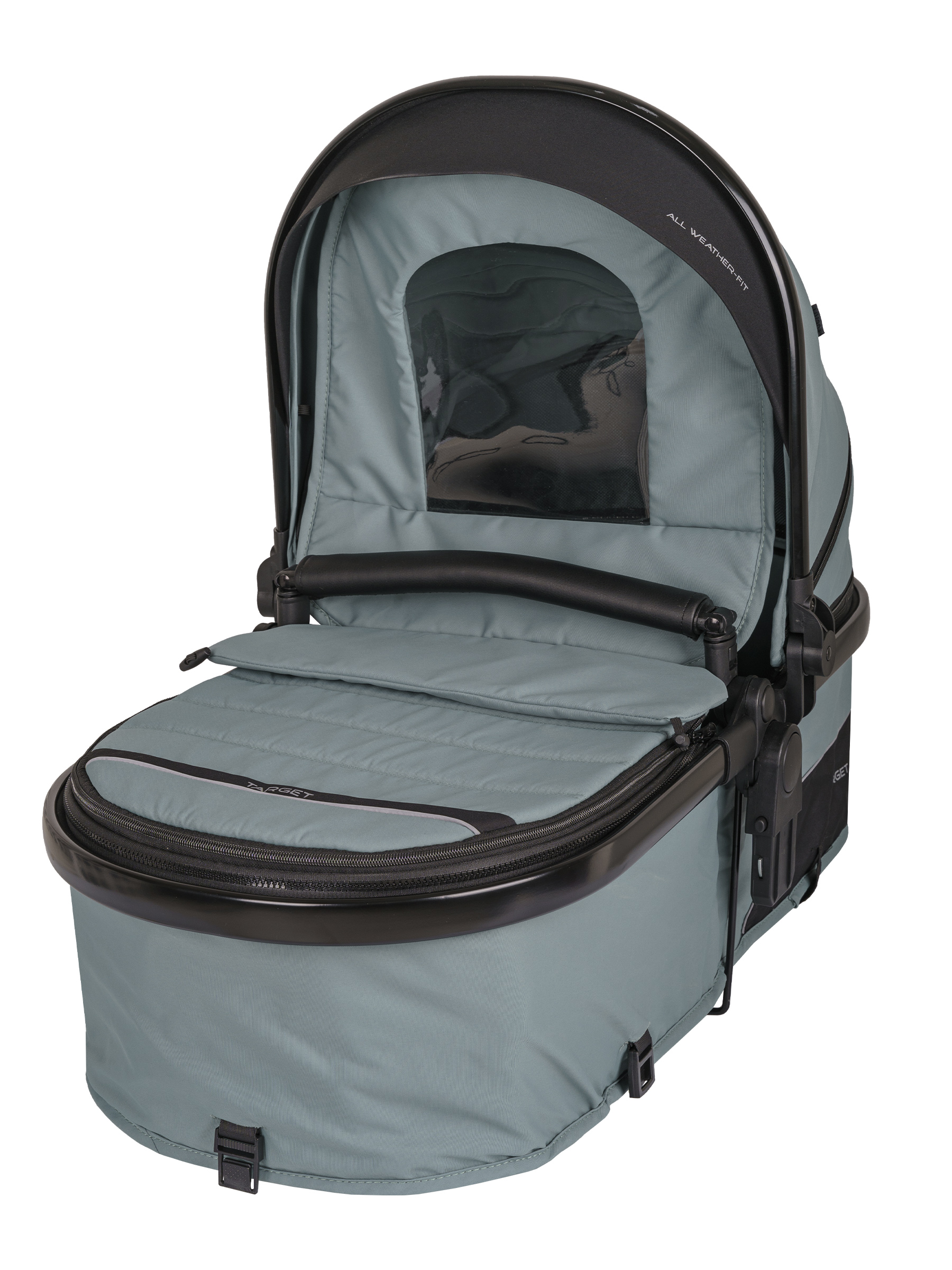 Коляска трансформер Indigo TARGET 3в1 зеленый - фото 20