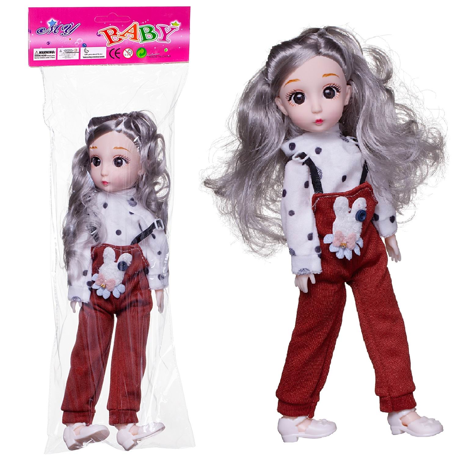 Кукла классическая Junfa My baby Платиновая блондинка WJ-27739/блондинка - фото 2
