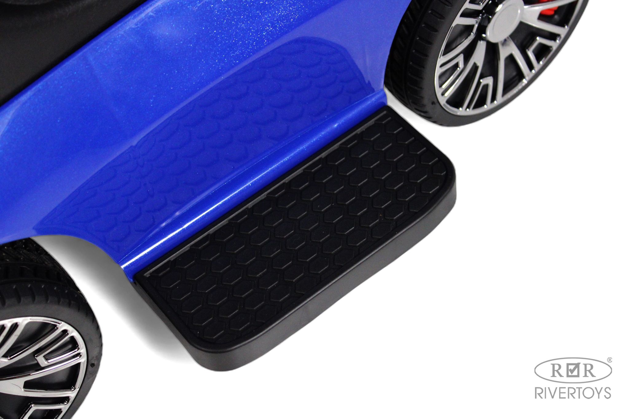 Каталка RIVERTOYS Z005ZZ-BP-BLUE синий - фото 8