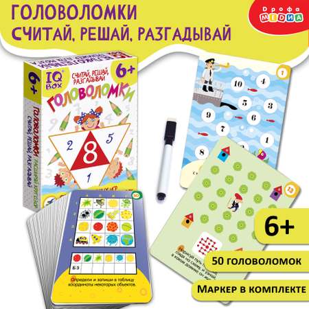 Настольная игра Дрофа-Медиа IQ Box Головоломки