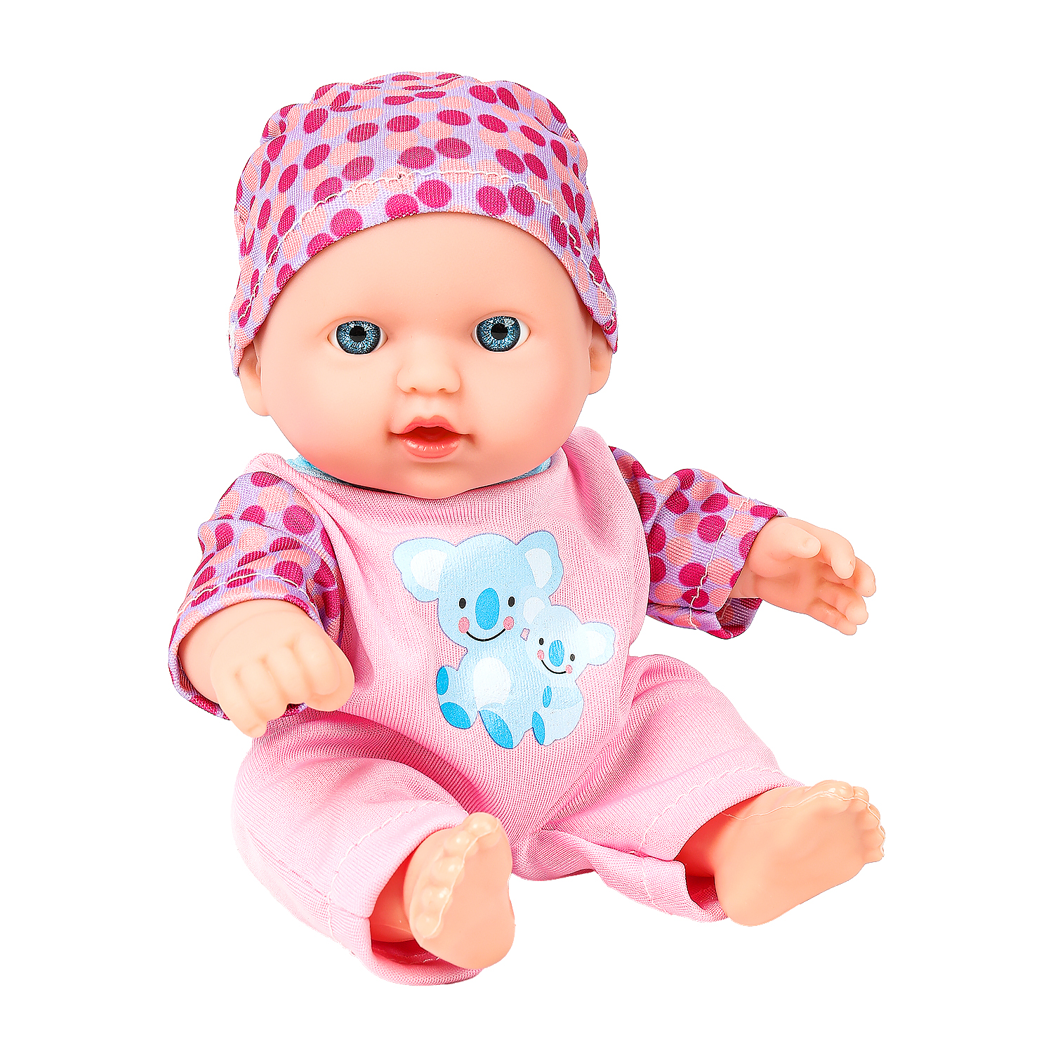 Кукла пупс Карапуз высота 20 см 388556 - фото 5