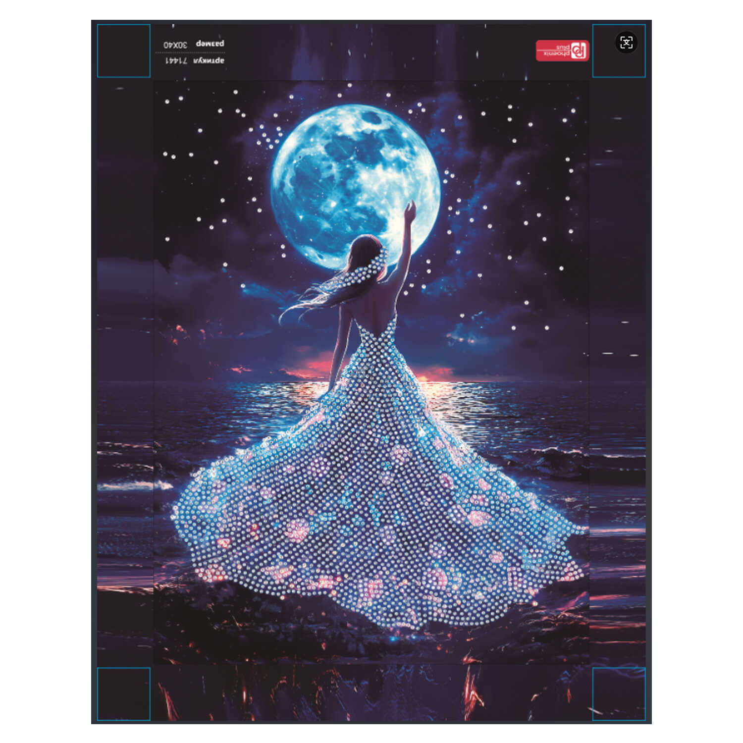 Алмазная мозаика Феникс + - фото 3