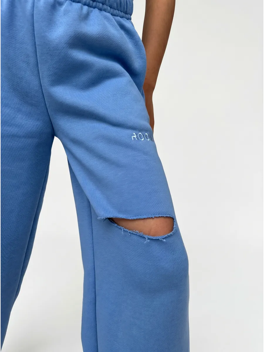 Брюки ROOMY ESSENCE STREETjog/blue - фото 8