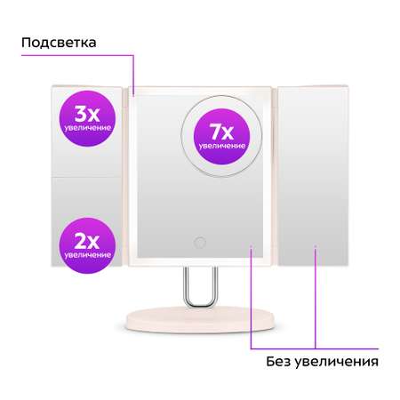 Косметическое зеркало KITFORT КТ-4120